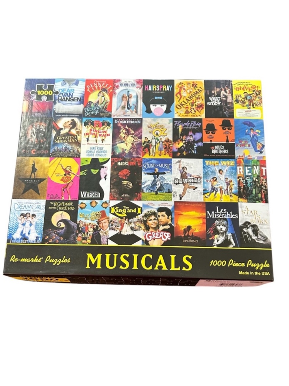 ReMARKS Musicals 1000 Piece Puzzle Wicked Hamilton DreamGirls LionKing
CHICAGO